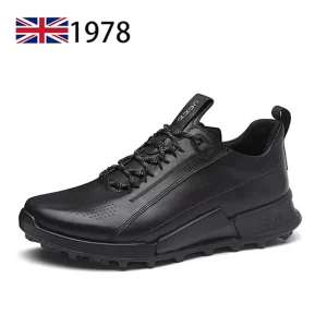 Scarpe da uomo nuove scarpe da ginnastica Casual scarpe in vera pelle da uomo primavera autunno suola morbida leggera antiscivolo scarpe da passeggio all'aperto 1
