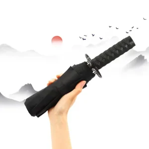 Creative Folding Umbrella Shade Umbrella Japanese Windproof Sunscreen Animation Rainproof Personality 1