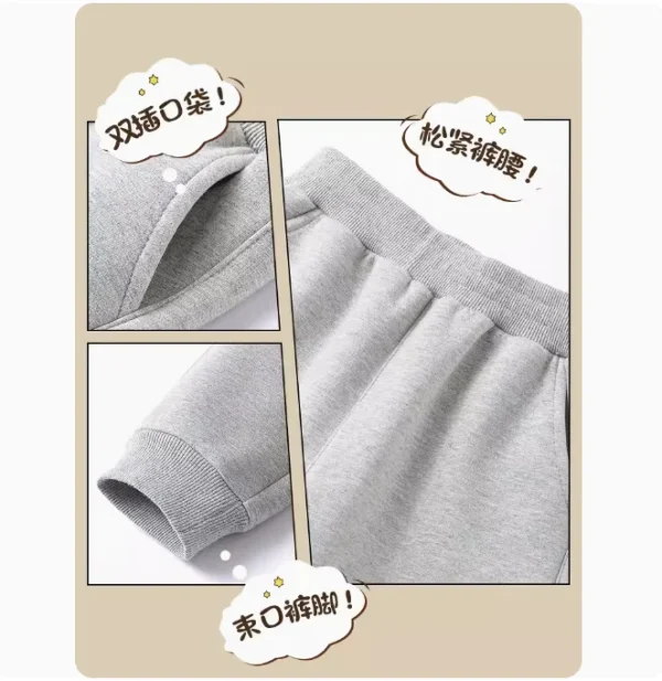 Pantaloni per bambini Cartoon Dinosaur Boy Pantaloni sportivi Primavera Autunno Bambino Casual Pantaloni per bambini Pantaloni sportivi per ragazzi Vestiti 3-14 anni 5