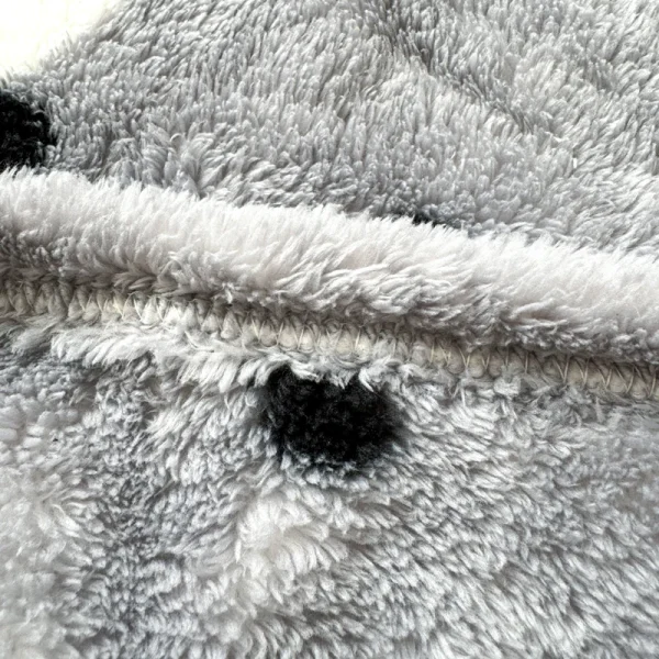 1pc peluche coperta per letti Panda stampato morbido pile corallo plaid per divano singolo/regina/re caldo coperte di Thow di alta qualità 4