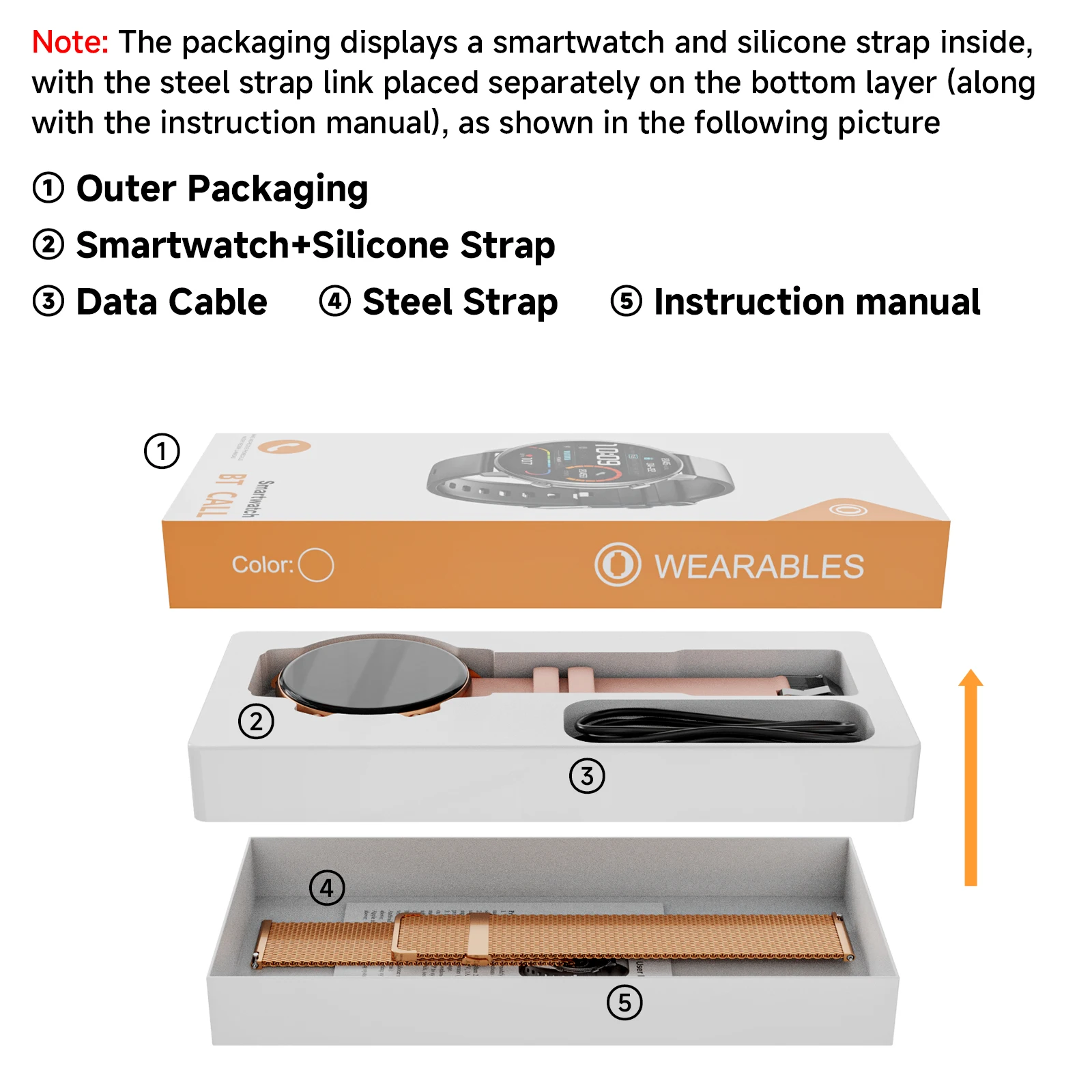 Orologio intelligente da donna Karchilor 2025, schermo 1.39, chiamata Bluetooth, orologio fitness impermeabile da uomo, viene fornito con sonno, frequenza cardiaca, 6