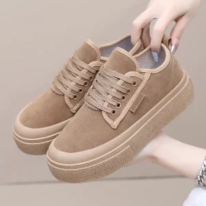 ​ Slip On da donna ricamati in cotone leggero antiscivolo per Errands Grocery Shopping ​ 1
