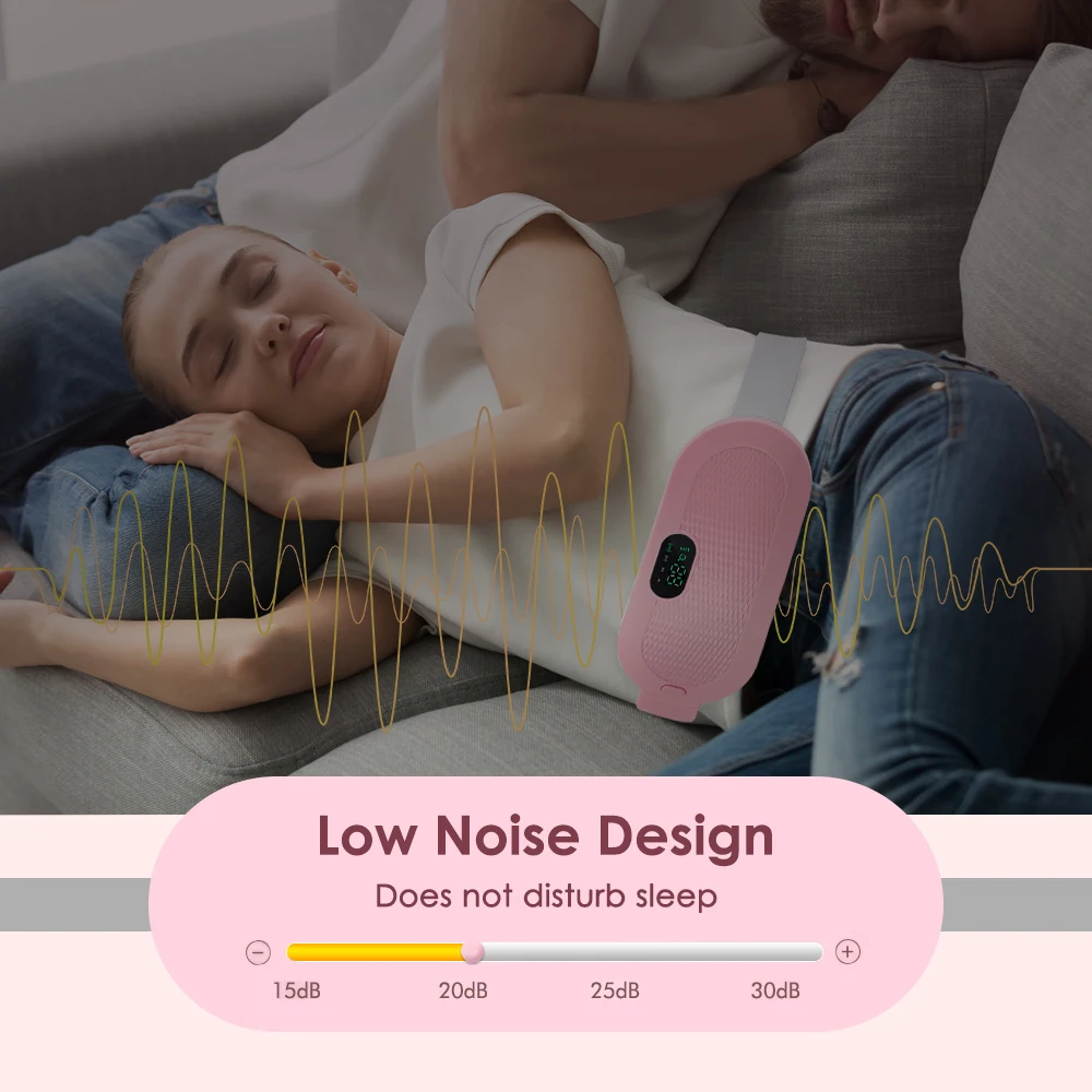 Massaggio riscaldato Cintura palazzo riscaldante per ragazze durante il periodo mestruale zia Nuangongbao Dispositivo di massaggio intelligente per la vita con riscaldamento 6