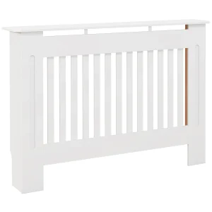 Copertura radiatore Homcom Copertura radiatore per radiatore Design moderno MDF 112X19X81Cm 1