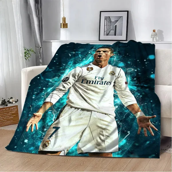 Ronaldoes Soffici coperte e getta morbide Copriletto sul letto Plaid Indossare una coperta King Size Leone Kennedy Bears Copridivano Txt