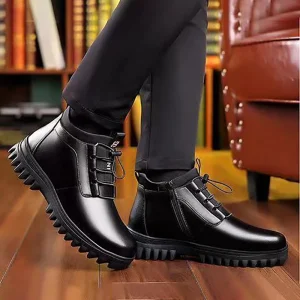 Nuove scarpe da uomo in cotone addensato scarpe Casual resistenti al freddo invernali stivali in lana da uomo scarpe in cotone stivali caldi in cotone 1