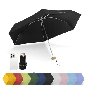 Un mini ombrellone pieghevole che pesa 180 g, con più colori tra cui scegliere. Adatto per tutte le stagioni 1