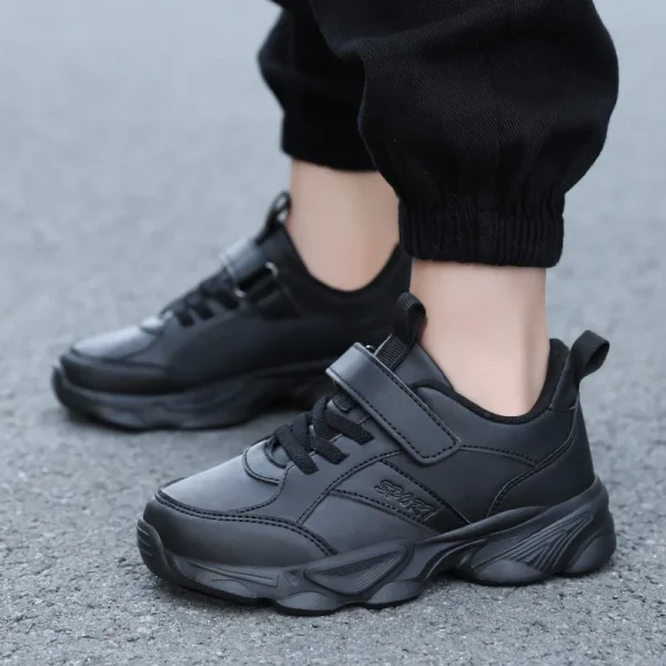 Nuove scarpe da tennis per bambini Studenti Scarpe Scool Scarpe sportive da ragazzo di moda Scarpe da ginnastica con suola morbida antiscivolo per bambini 6