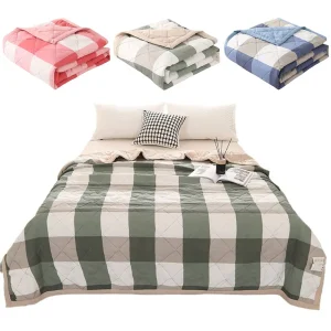 Coperta rinfrescante per letto Piumino in seta per aria condizionata Trapunta estiva leggera rinfrescante con tessuto freddo e rinfrescante a doppio lato Grado A 1