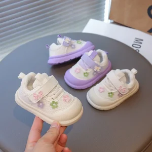 Autunno Inverno Neonate Scarpe Casual Mesh Traspirante Scarpe da ginnastica per bambini Suola morbida antiscivolo Scarpe per bambini Scarpe per neonati 1
