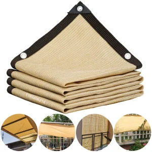 Rete parasole da giardino in HDPE a 7 colori, protezione UV, pergola esterna, visiera parasole, baldacchino per piscina, vela per baldacchino per piante 1