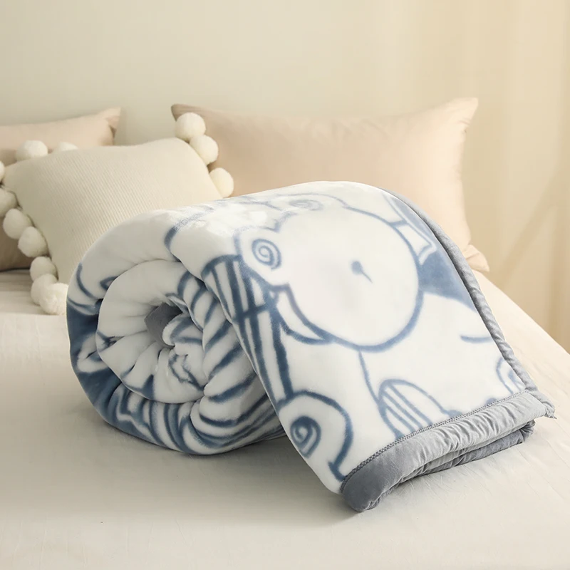 1 pezzo di coperta multifunzionale stampata alla moda, coperta per coprire tutto il corpo per tutte le stagioni per persone singole e doppie, coperta per pisolino 3