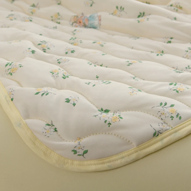 Nuova coperta e federa floreale primaverile ed estiva Piumino per aria condizionata traspirante lavorato a maglia, morbido e delicato sulla pelle 6