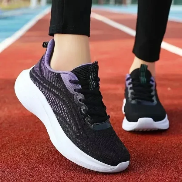Nuove scarpe da corsa casual da donna 2025 - Mesh antiscivolo traspirante alla moda per l'escursionismo estivo e il tennis Opzione di coppia 2