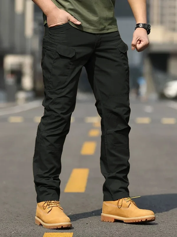 Nuovi pantaloni cargo tattici da uomo pantaloni cargo da esterno pantaloni multitasche impermeabili autunno primavera pantaloni da escursionismo da lavoro all'aperto 2
