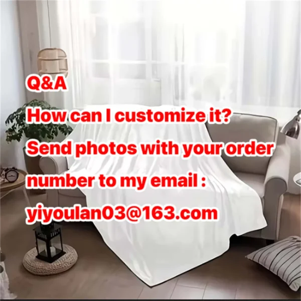 Coperta fotografica personalizzata Stampa personalizzata su richiesta Dropshipping Coperte calde per fidanzato ragazza 3