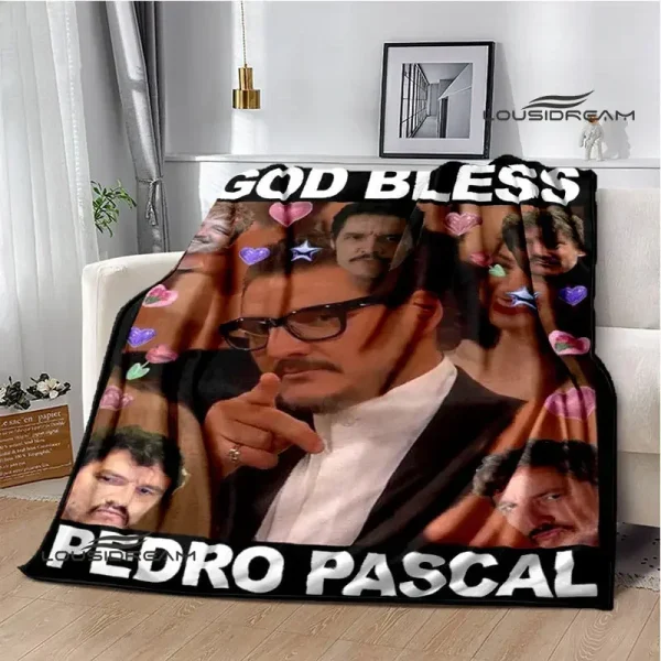 Jose Pedro Balmaceda Pascal Coperta stampata per bambini Calda flanella Morbida coperta accogliente Coperta per divano letto Coperta da viaggio Regalo di compleanno - immagine 2