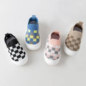 2024 primavera nuove scarpe da bambino slip-on primi camminatori per bambini bambini ragazzi ragazze autunno scarpe da ginnastica antiscivolo scarpe sportive 1