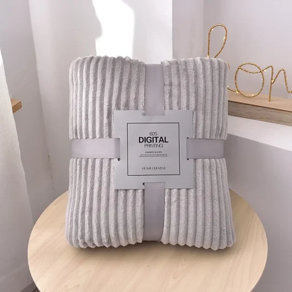 King Size Home Caldo Plaid Piumino Copriletto Lenzuolo Coperta da tiro per divano Coperta invernale 1