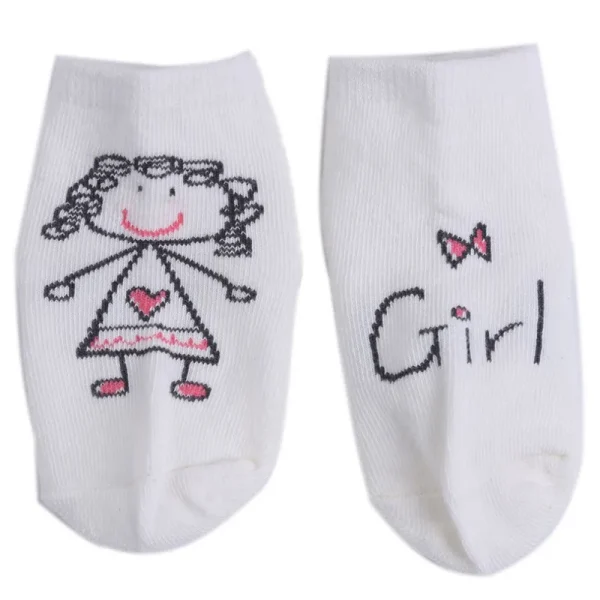 Primavera Autunno Inverno Bambino Sveglio Del Fumetto Calzini e Calzettoni Appena Nato Del Bambino Del Cotone Delle Ragazze Dei Ragazzi Del Bambino Asimmetria Anti-slip Calzini e Calzettoni per 0 -24 mesi 2