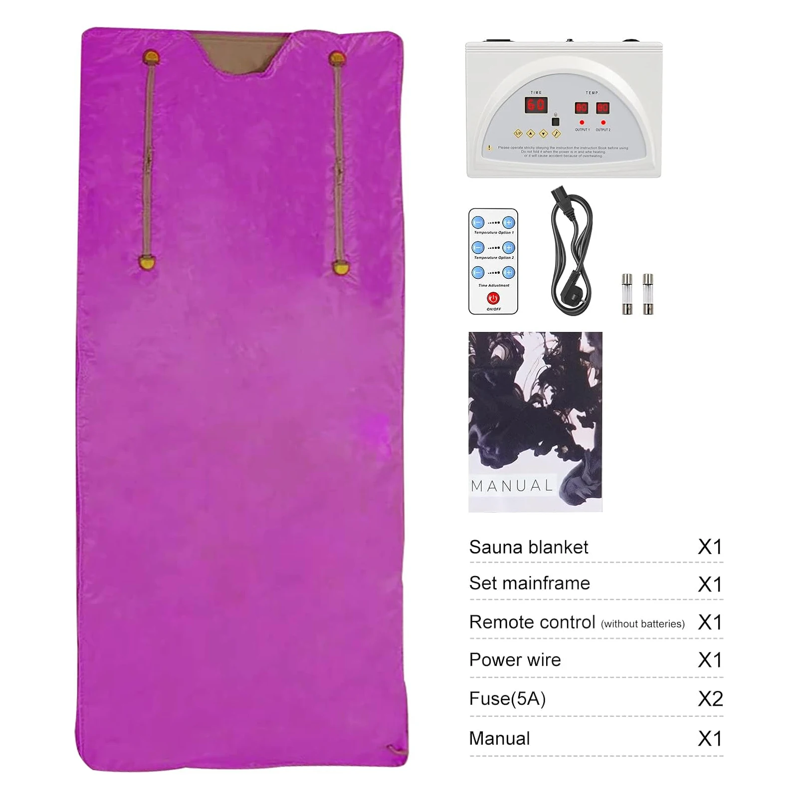 Coperta per Sauna Design con cerniera Spa portatile per la casa per la disintossicazione e la perdita di peso coperta per Sauna con controllo della temperatura 6