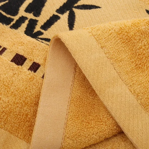 Set di 1/4/6 Asciugamani in fibra di bambù Set Asciugamani da bagno per la casa Asciugamano per il viso per adulti Asciugamani da bagno di lusso spessi e assorbenti Toalha De Praia 3