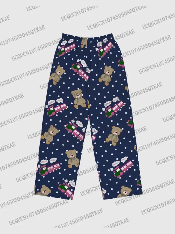 Pigiama KPop Demon Hunters 2025 KPop Demon Hunters Bear Stampa 3D Pantaloni lunghi moda casual per pantaloni moda autunno bambino/adulti 6