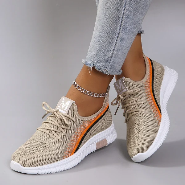 Scarpe basse estive in rete traspirante da donna, scarpe da donna, scarpe da ginnastica casual, spedizione gratuita 6