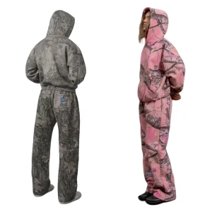 Retro gotico streetwear modello mimetico Y2k vestiti per uomo cerniera allentata felpa con cappuccio pantaloni sportivi due pezzi tuta casual da uomo 1