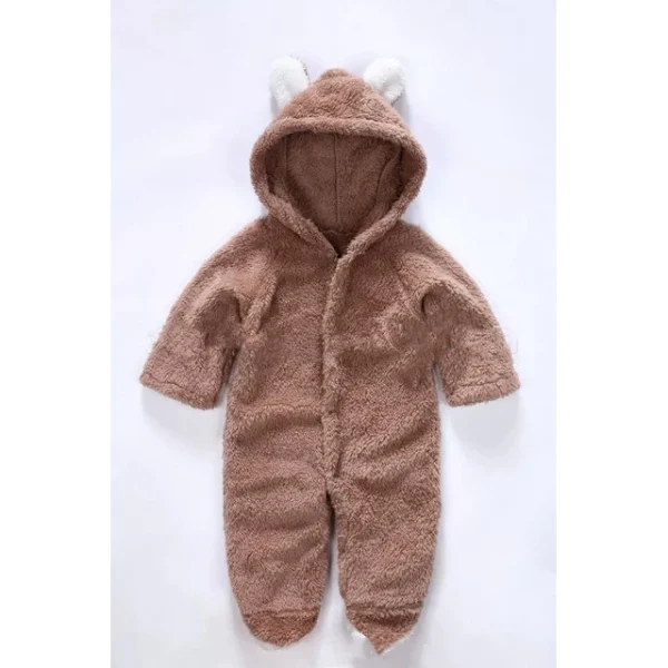 0-12M pagliaccetti neonato autunno inverno caldo pile neonati maschi ragazza Costume neonate abbigliamento animale tute bambino 6