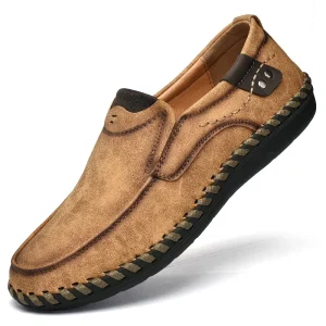 Scarpe casual in pelle da uomo Sneakers da passeggio morbide di lusso Mocassini moda comodi Zapatos De Hombre Scarpe da guida Mocasines 1