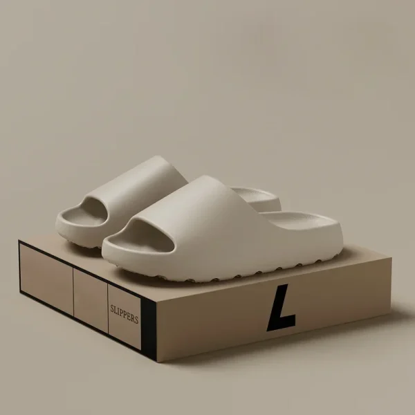 2025 EVA con suola morbida leggera casa casual design innovativo scarpe pantofole da uomo diapositive di marca esclusive di alta qualità Disponibile - immagine 2