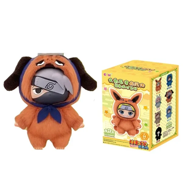 2025 Nuovo Eaki Naruto Cute Beast Party - Naruto & Sasuke Blind Box Figura Portachiavi Fascino Ornamento Giocattolo Regalo Di Natale 5