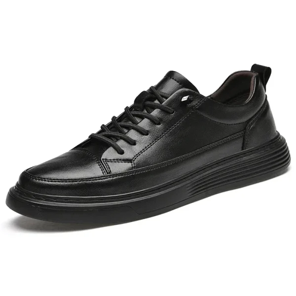Classici Scarpe casual in vera pelle marrone Scarpe da jogging da uomo Scarpe invernali in pelliccia calda Oxford per uomo Taglia grande: 36-47 Mocassino 6