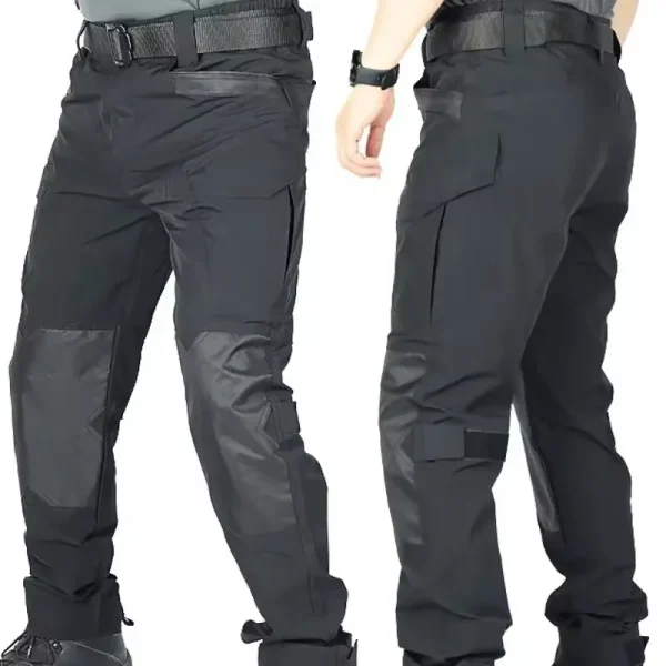 Pantaloni tattici estivi all'aperto Pantaloni da lavoro resistenti all'usura Pantaloni cargo multitasche Allenamento da caccia leggero Jogging casual 1