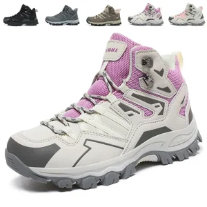 2024 Scarpe da trekking da uomo Scarponi da trekking impermeabili unisex Scarpe da alpinismo traspiranti da donna Stivali da esterno confortabili Donna 1