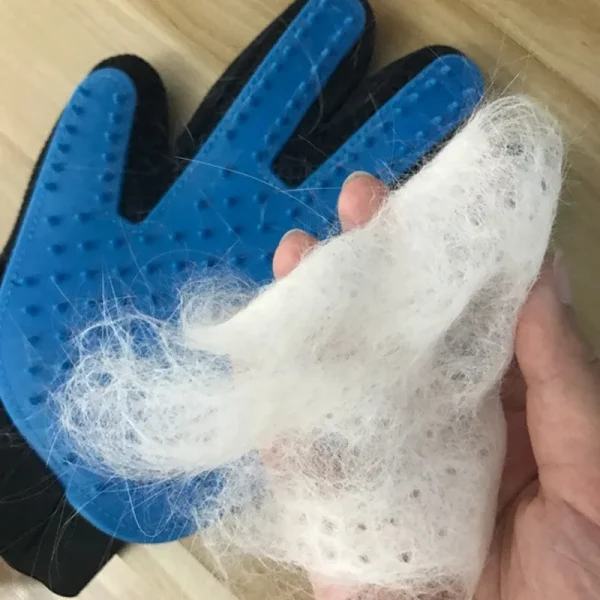 Nuova vendita calda 1PC Gatto Capelli Rimuovere Guanti di gomma Pet Bellezza Pulizia Toelettatura Efficace Massaggio Pettini per cani Spazzola galleggiante 6 colori 4