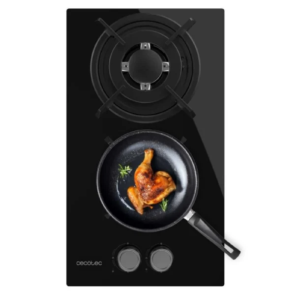 Cecotec Piano cottura a gas Bolero Squad G 2200S Vetro Nero 1