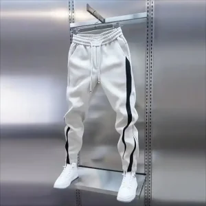 2024 Pantaloni sportivi da uomo autunnali High Street Jogging Pantaloni alla moda Pantaloni sportivi da 9 minuti Abbigliamento da uomo quotidiano alla moda Nuovo 1
