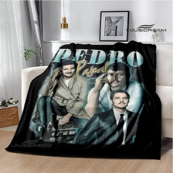 Jose Pedro Balmaceda Pascal Coperta stampata per bambini Calda flanella Morbida coperta accogliente Coperta per divano letto Coperta da viaggio Regalo di compleanno - immagine 3
