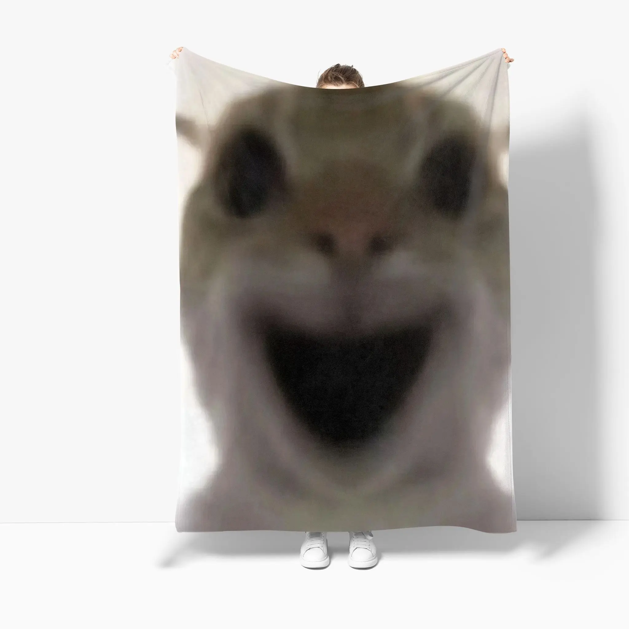 Coperta da tiro con gatto carino per divano letto Divano Coperte morbide e confortevoli Coperta in flanella anti-pilling per la decorazione della casa della camera da letto 5