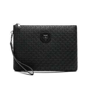 Borsa per telefono con pochette da giorno per uomo d'affari di moda Borsa per soldi in pelle PU di alta qualità Custodia per porta carte maschile casual di moda 1