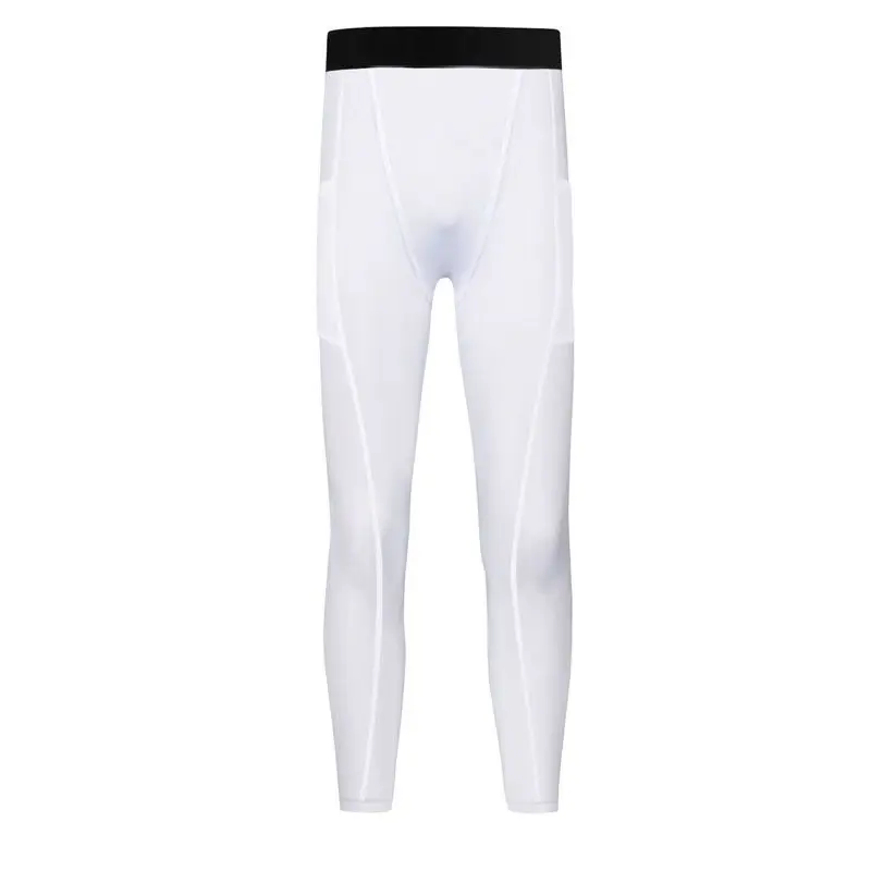 Leggings a compressione per bambini Ragazzi Collant da corsa per bambini Pantaloni Pantaloni a compressione per adolescenti Pantaloni sportivi da fitness per esercizi con strato base 3