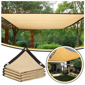Tenda da sole in tessuto rettangolare, parasole per giardino esterno, cortile, patio, pergola, parasole, candele, protezione UV, coperture Canovas 1