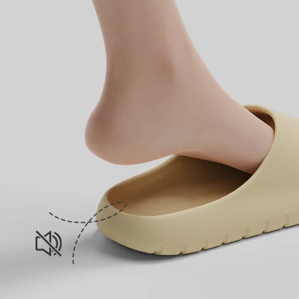 Pantofole da donna antiscivolo suola spessa scarpe da uomo outdoor indoor diapositive alla moda aria minimalista comodi sandali da spiaggia per coppie 5