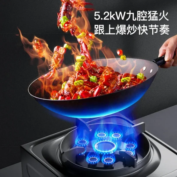 Chigo Stufa a gas da tavolo a fuoco singolo per cucina domestica GPL Gas naturale Carburante DA 3
