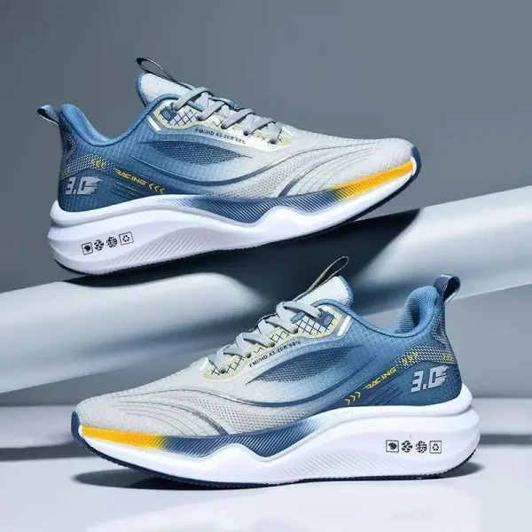 Nuove scarpe da corsa Estate Tenis Masculino Nuovo test fitness Studenti delle scuole medie Rimbalzo Ammortizzazione Sneakers Scarpe da uomo 3