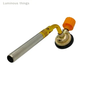 Bruciatore butano saldatura torcia a Gas pistola a fiamma brasatura lanciafiamme campeggio all'aperto BBQ saldatura portatile pistola a caldo attrezzatura per saldatura 1