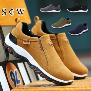 Scarpe sportive casual alla moda da uomo, scarpe da passeggio e escursionismo all'aperto, mocassini, scarpe comode, leggere, taglie forti 38-50 1