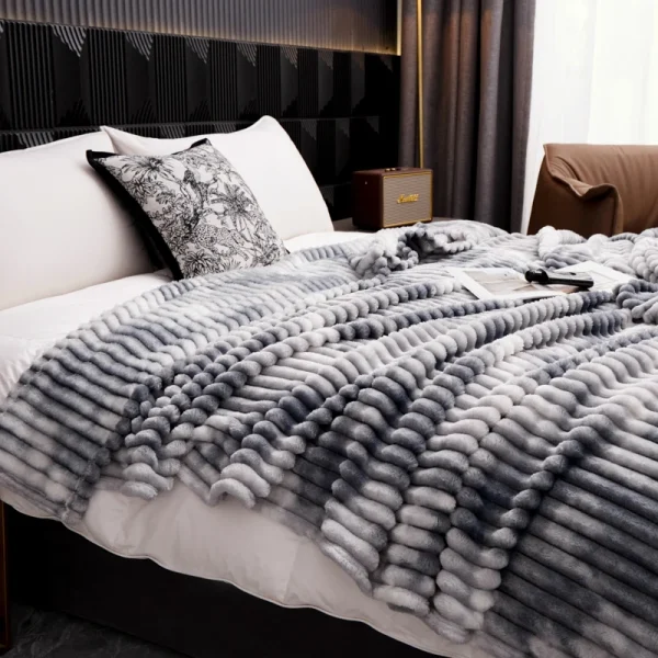 Coperta per letti flanella Fleece Tie dyeing coperta per divano singolo/Queen/King Winter Warm copriletto per letto matrimoniale coperta/Plaid 4